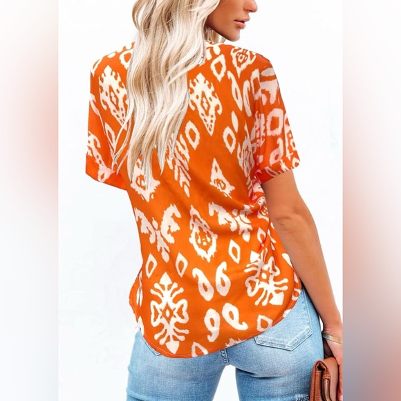 NEW Woman’s orange top size XXL - Picture 3 of 3